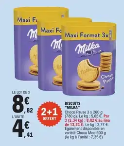 E.Leclerc MILKA Biscuits offre