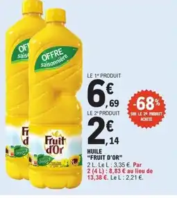E.Leclerc FRUIT D'OR Huile offre