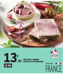 E.Leclerc Véritable jambon persillé de bourgogne offre