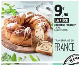 E.Leclerc Couronne fourrée offre