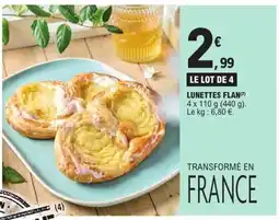 E.Leclerc Lunettes flan offre