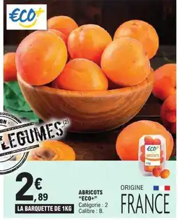 E.Leclerc ECO+ Abricots offre
