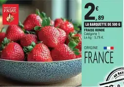E.Leclerc Fraise ronde offre