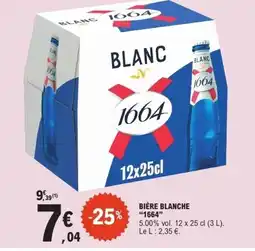 E.Leclerc 1664 Bière blanche offre