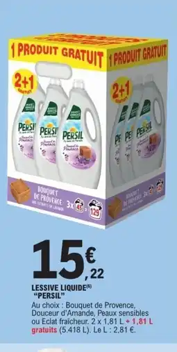 E.Leclerc PERSIL Lessive liquide offre