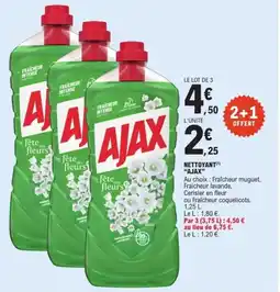 E.Leclerc AJAX Nettoyant offre