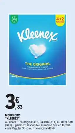E.Leclerc KLEENEX Mouchoirs offre