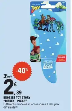 E.Leclerc Brosses toy story disney pixar offre