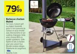 Carrefour Barbecue charbon Malmö offre