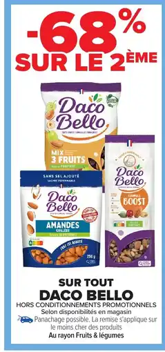 Carrefour DACO BELLO offre