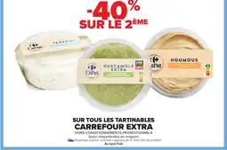 Carrefour CARREFOUR EXTRA Sur tous les tartinables offre
