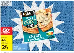 Carrefour SODEBO Pizza crust offre