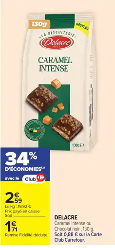 Carrefour DELACRE offre