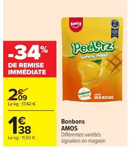 Carrefour AMOS Bonbons offre