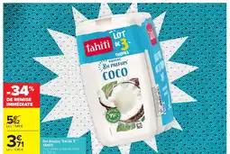 Carrefour TAHITI Gel douche Lot de 3 offre