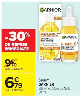 Carrefour GARNIER Sérum offre