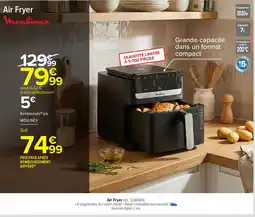 Carrefour MOULINEX Air Fryer offre