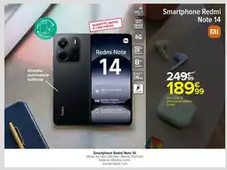 Carrefour Smartphone Redmi Note 14 offre