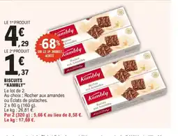 E.Leclerc KAMBLY Biscuits offre