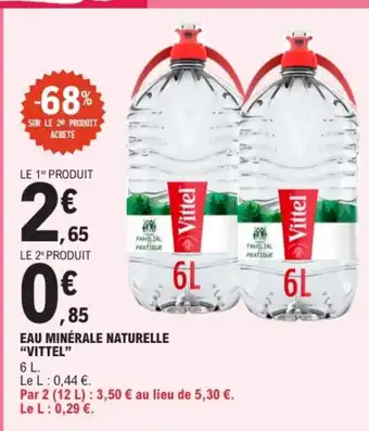 VITTEL Eau minérale naturelle