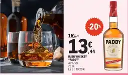 E.Leclerc PADDY irish whiskey offre