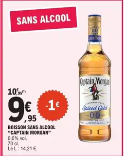 E.Leclerc CAPTAIN MORGAN Boisson sans alcool offre