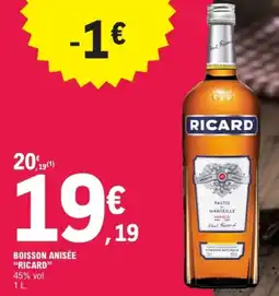 E.Leclerc RICARD Boisson anisée offre