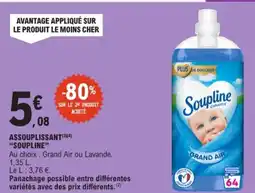 E.Leclerc SOUPLINE Assouplissant offre