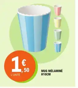 E.Leclerc Mug mélaminé offre