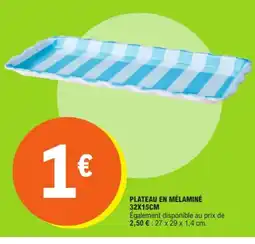 E.Leclerc Plateau en mélaminé offre