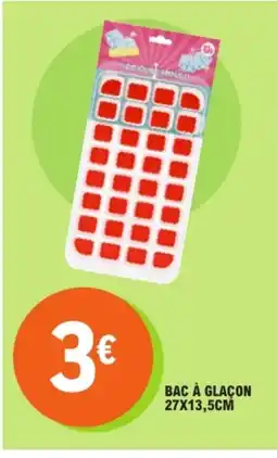 E.Leclerc Bac à glaçon offre