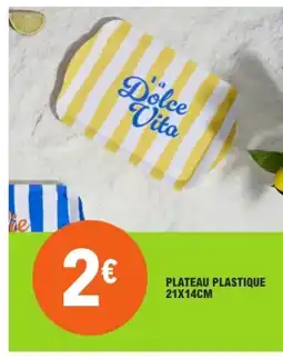 E.Leclerc Plateau plastique offre