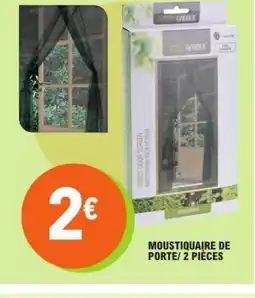 E.Leclerc Moustiquaire de porte/ 2 pièces offre