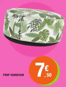 E.Leclerc Pouf offre