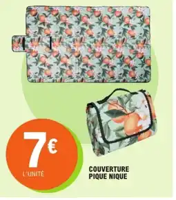 E.Leclerc Couverture pique nique offre