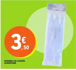 E.Leclerc Ensemble de cloches alimentaire offre