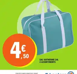 E.Leclerc Sac isotherme 4 assortiments offre