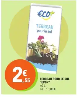 E.Leclerc ECO+ Terreau pour le offre