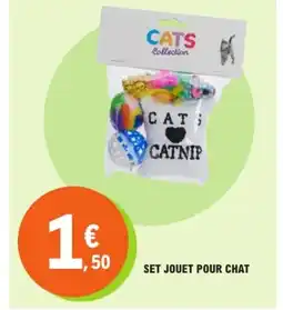 E.Leclerc Set jouet pour chat offre