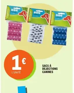 E.Leclerc Sacs à dejections canines offre