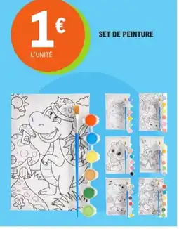 E.Leclerc Set de peinture offre