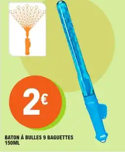 E.Leclerc Baton à bulles 9 baguettes offre