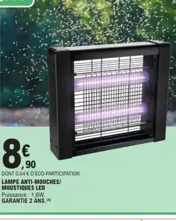E.Leclerc Lampe anti-mouches/ moustiques led offre
