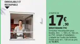 E.Leclerc Moustiquaire pvc offre