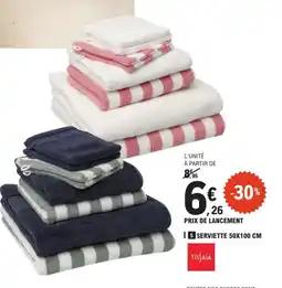 E.Leclerc Serviette offre