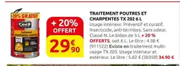 Rural Master Cecil traitement poutres et charpentes tx 202 offre