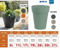 Rural Master Eda pot de fleurs offre