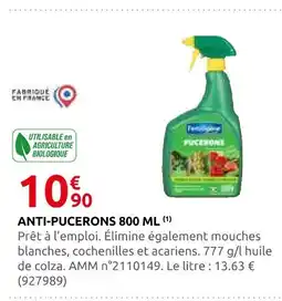 Rural Master Fertiligène anti-pucerons 800 ml(1) offre