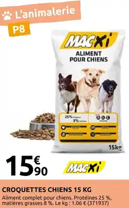 Rural Master Macxi croquettes chiens 15 kg offre