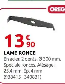 Rural Master Oregon lame ronce offre